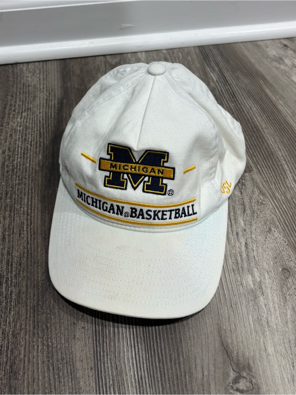 Vintage Michigan Basketball - Embroidered Snapback Hat